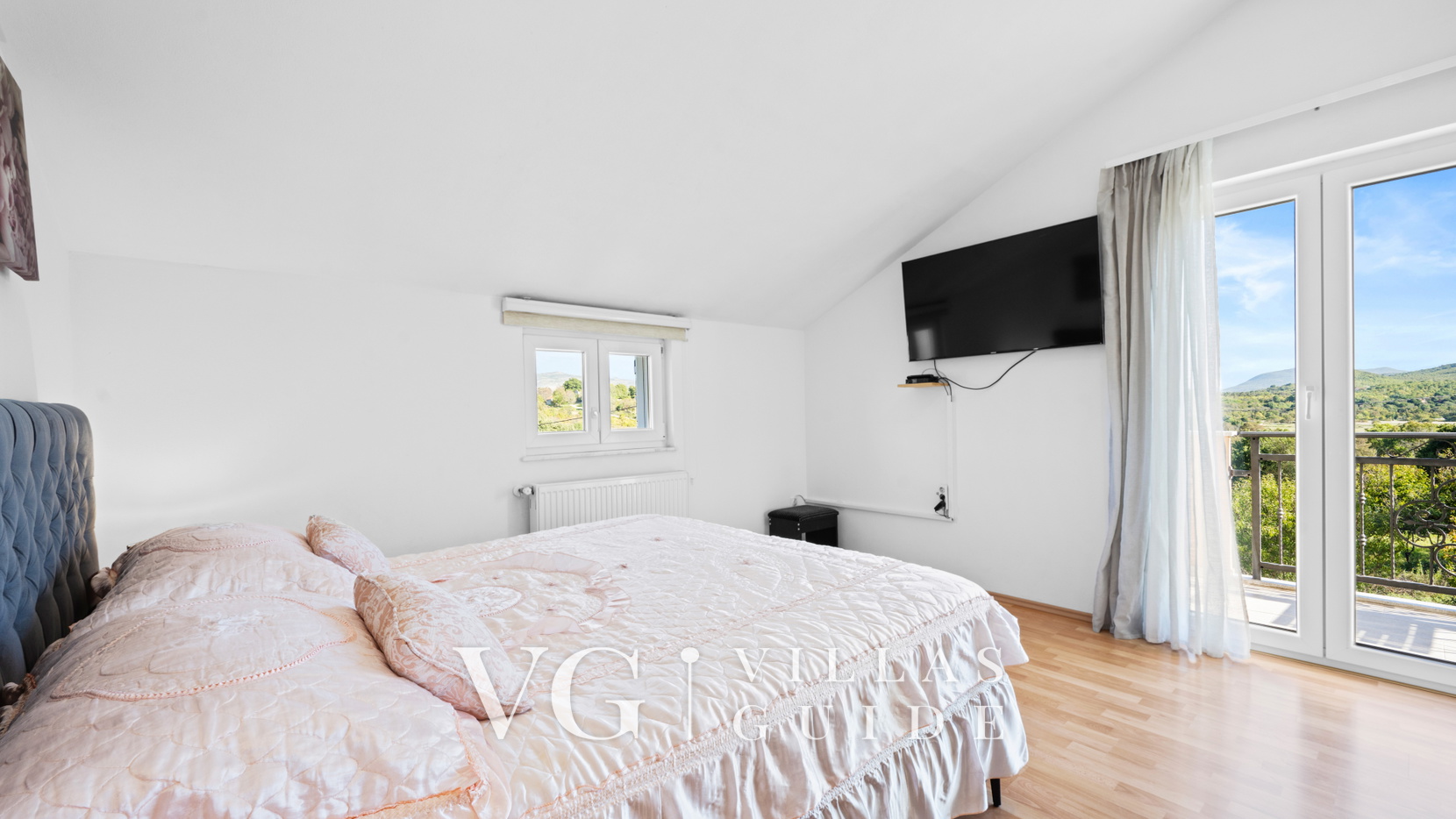 Villa Pleter Camera da letto