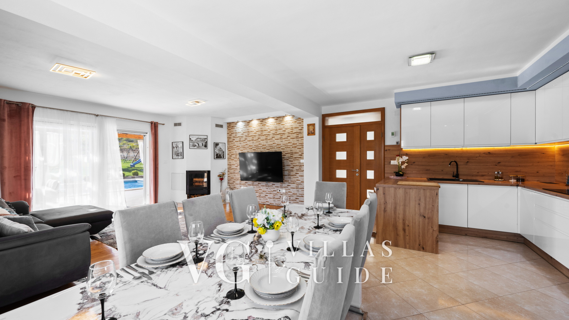 Villa Pleter Kitchen