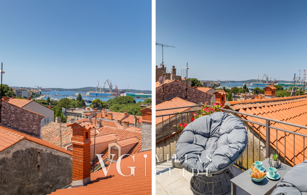 Pula Bay View apartment Giardino e esterni della proprietà