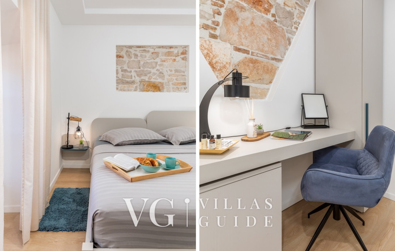 Pula Bay View apartment Camera da letto