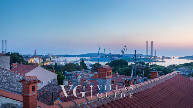 Pula Bay View apartment Garten und Außenbereich