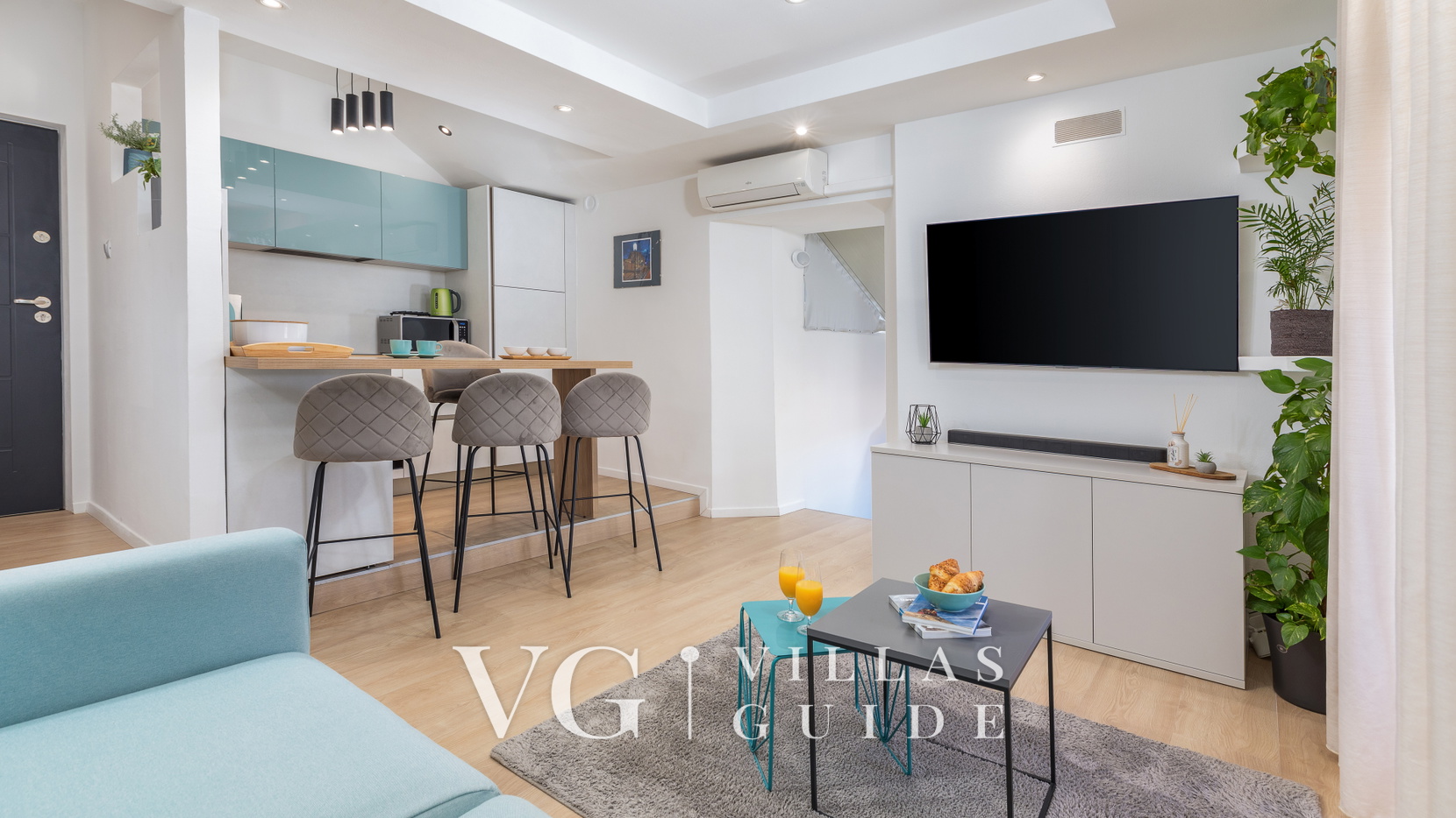 Pula Bay View apartment Wohnzimmer