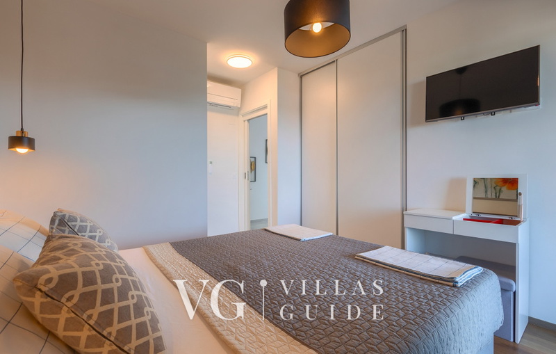 Sea View villa Medulin Spavaća soba