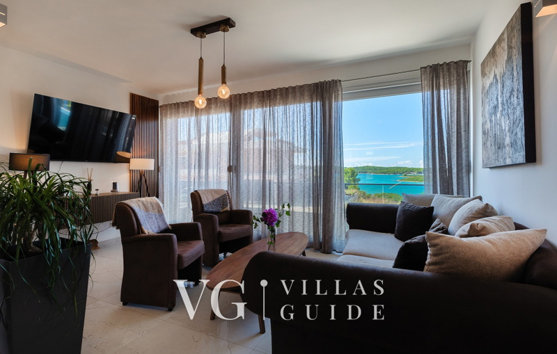 Sea View villa Medulin Dnevni boravak