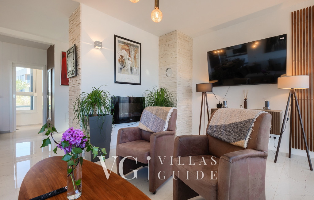 Sea View villa Medulin Living room