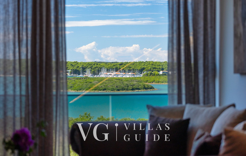 Sea View villa Medulin Dnevni boravak