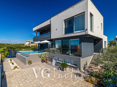 Sea View villa Medulin Garden and property exterior