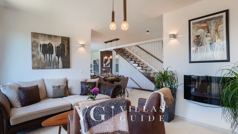 Sea View villa Medulin Living room