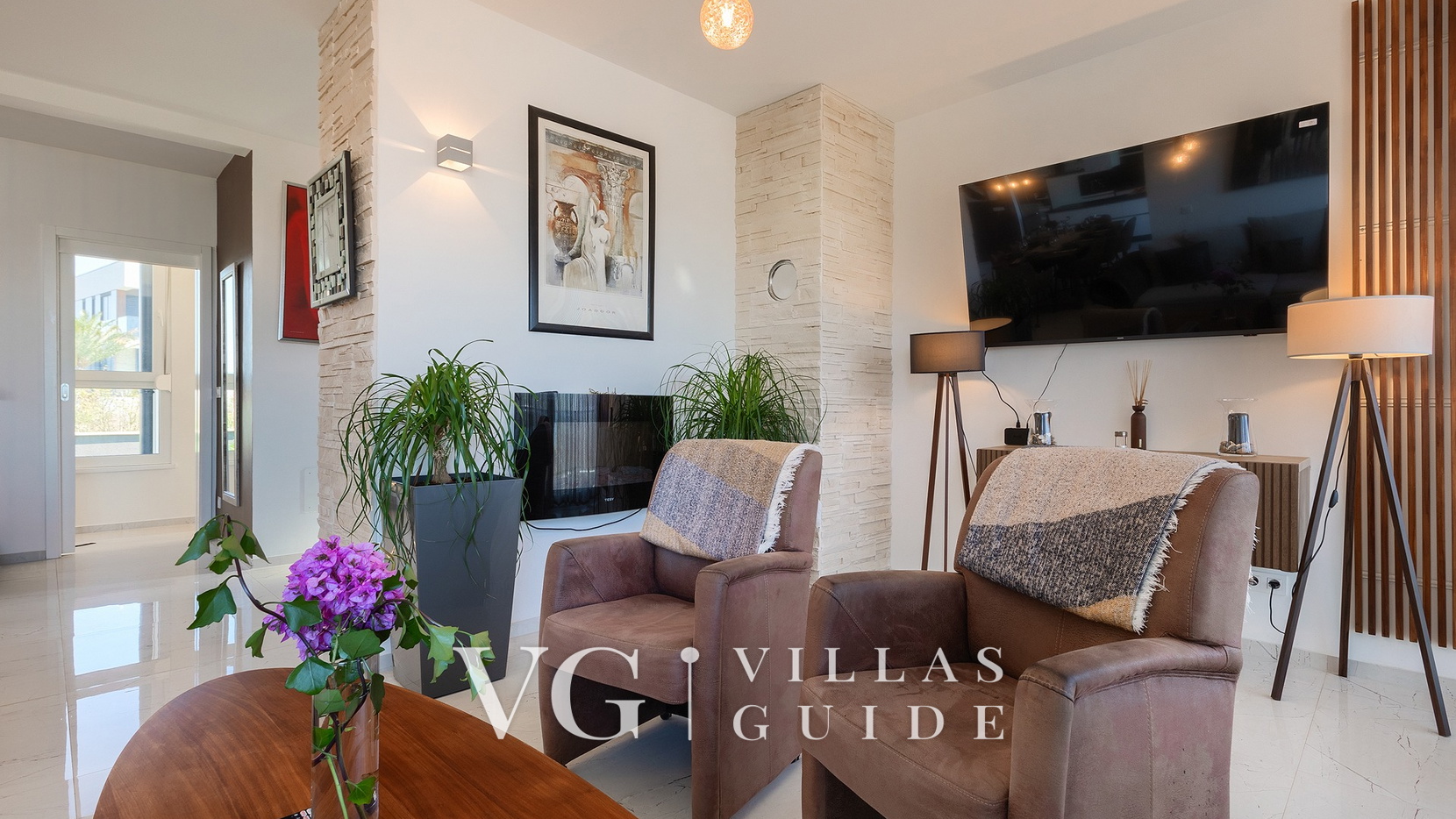 Sea View villa Medulin Living room