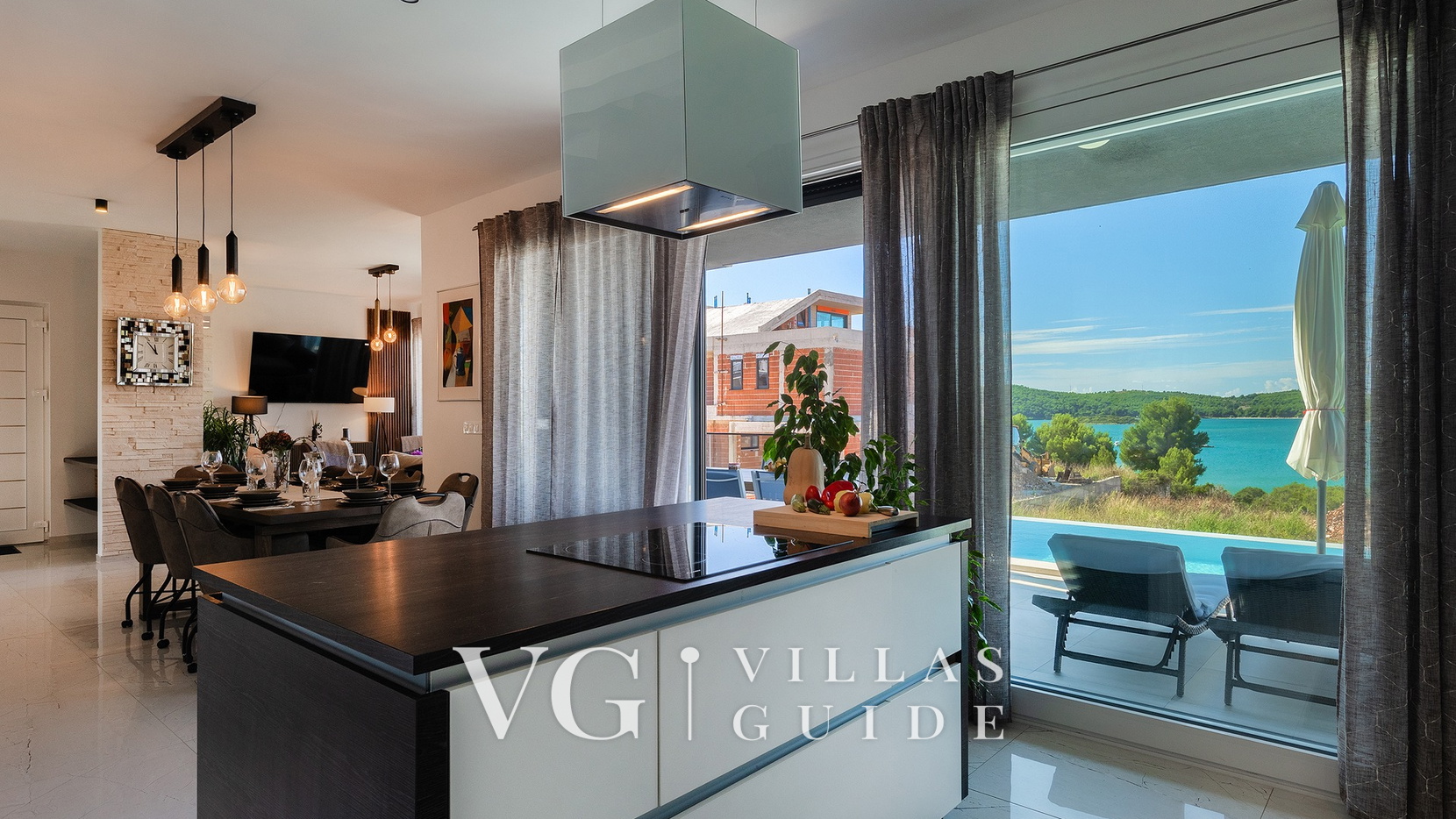 Sea View villa Medulin Kitchen