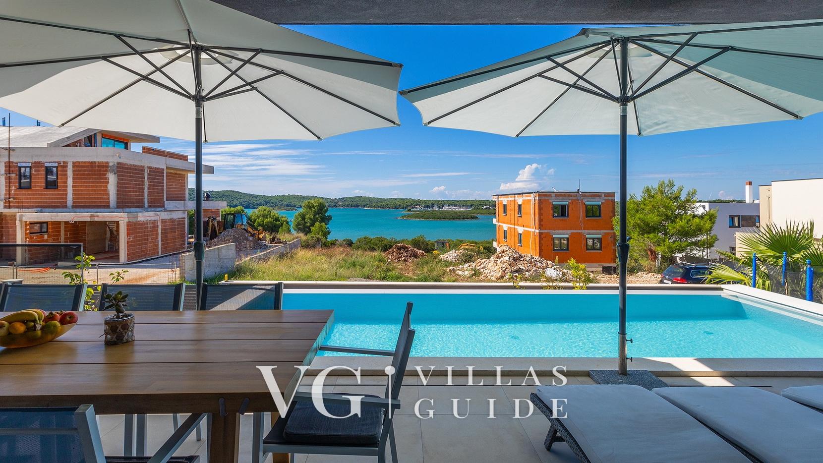 Sea View villa Medulin Pool