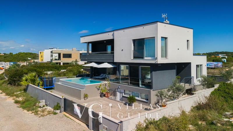 Sea View villa Medulin Garden and property exterior