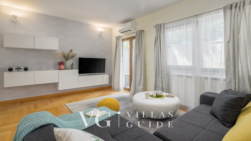 Villa Diva- Rovinj Wohnzimmer