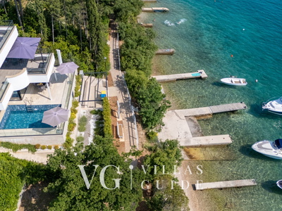 Villa Palazzo Emanuel with pool&whirpool&sauna Garten und Außenbereich