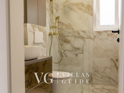 Villa Palazzo Emanuel with pool&whirpool&sauna Badezimmer