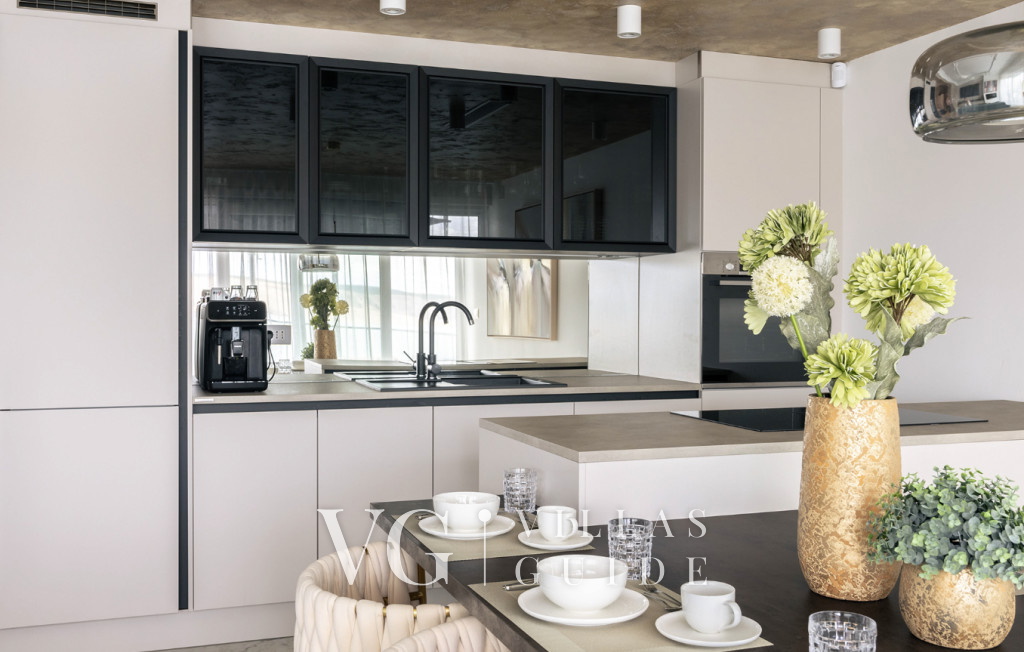 Villa Palazzo Emanuel with pool&whirpool&sauna Küche