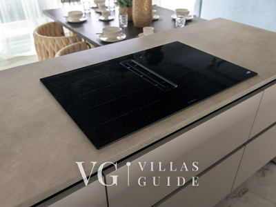 Villa Palazzo Emanuel with pool&whirpool&sauna Küche