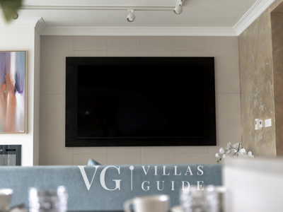 Villa Palazzo Emanuel with pool&whirpool&sauna Wohnzimmer