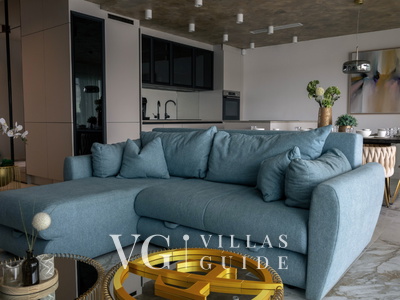 Villa Palazzo Emanuel with pool&whirpool&sauna Wohnzimmer