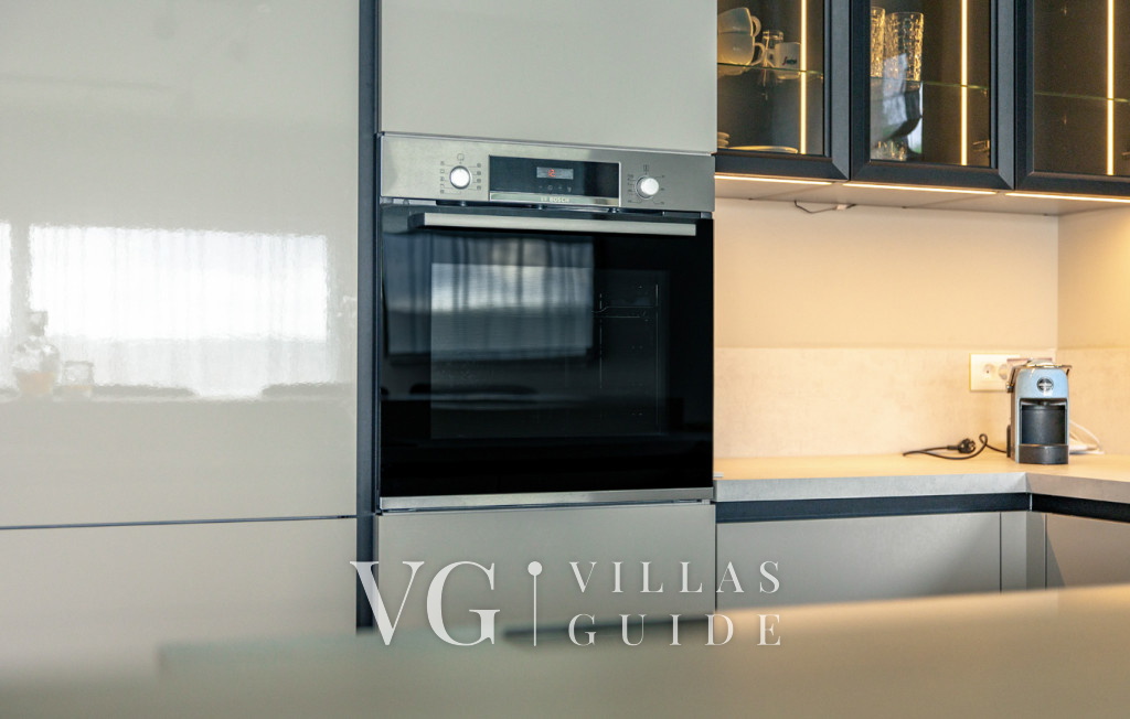 Villa Palazzo Emanuel with pool&whirpool&sauna Küche