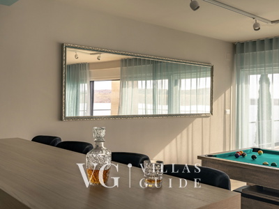 Villa Palazzo Emanuel with pool&whirpool&sauna Wohnzimmer