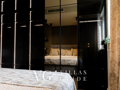 Villa Palazzo Emanuel with pool&whirpool&sauna Schlafzimmer