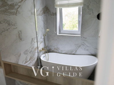 Villa Palazzo Emanuel with pool&whirpool&sauna Badezimmer