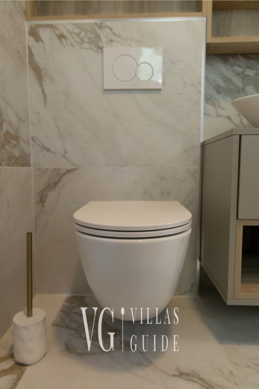 Villa Palazzo Emanuel with pool&whirpool&sauna Toilette per gli ospiti