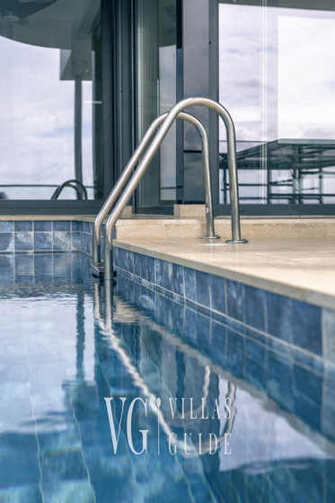 Villa Palazzo Emanuel with pool&whirpool&sauna Piscina