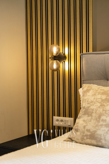 Villa Palazzo Emanuel with pool&whirpool&sauna Camera da letto