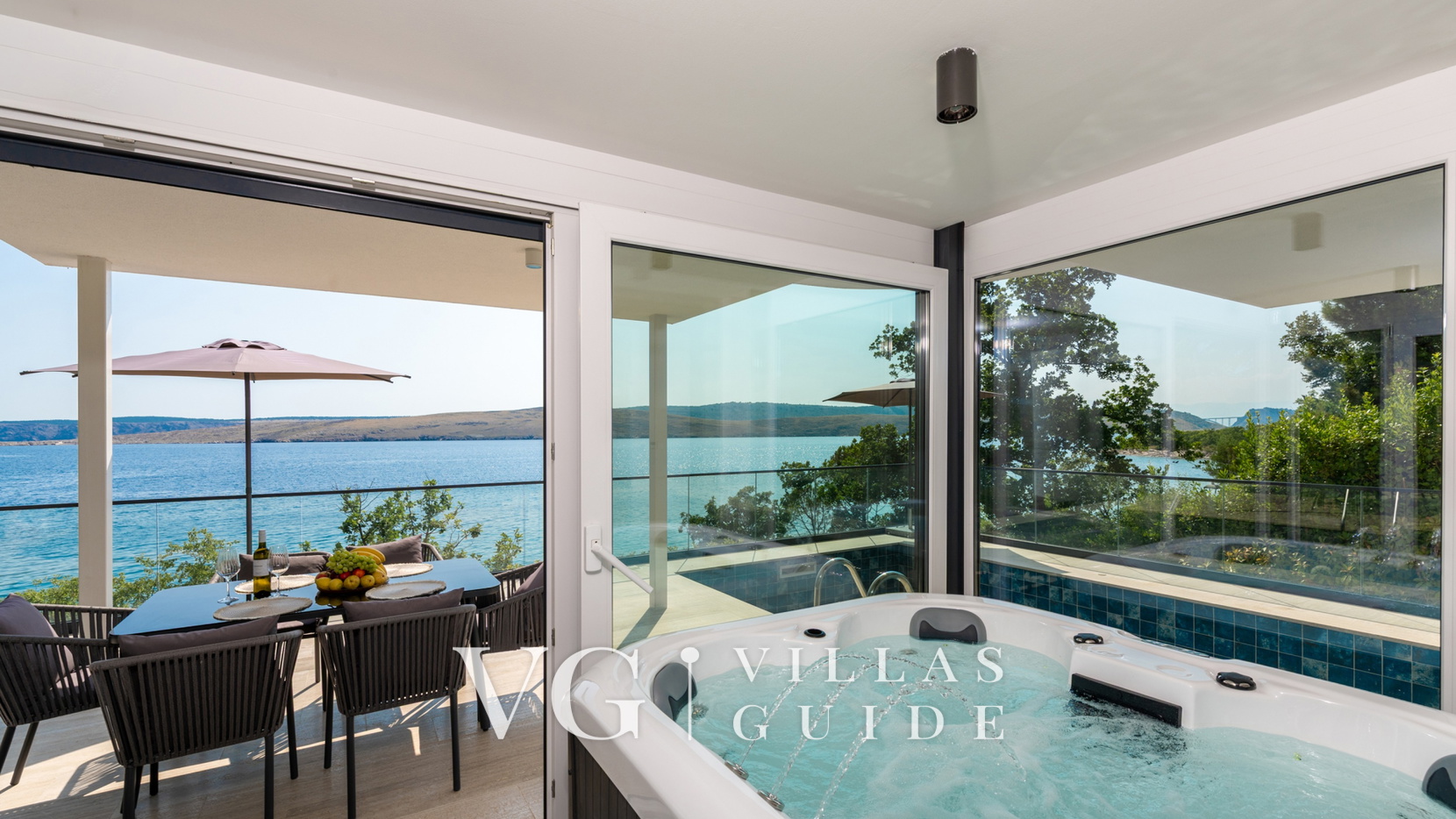 Villa Palazzo Emanuel with pool&whirpool&sauna wellness