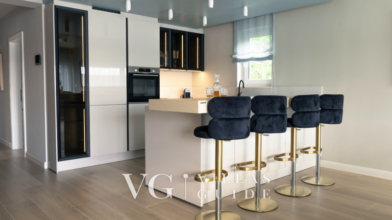 Villa Palazzo Emanuel with pool&whirpool&sauna Cucina