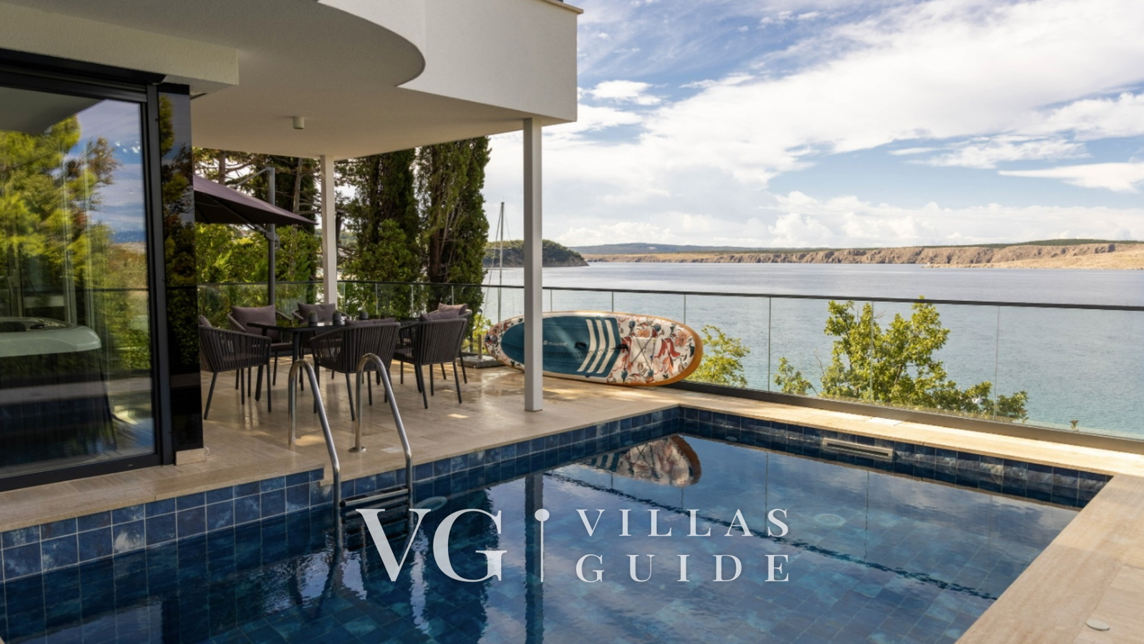 Villa Palazzo Emanuel with pool&whirpool&sauna Piscina