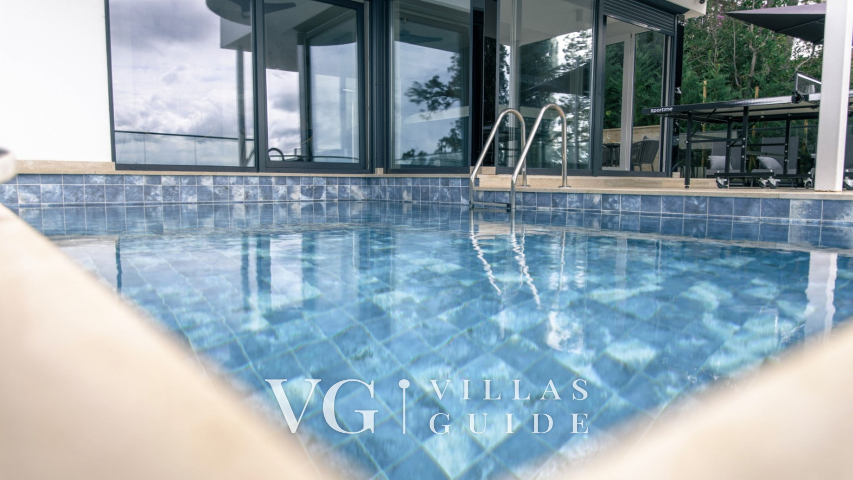 Villa Palazzo Emanuel with pool&whirpool&sauna Piscina