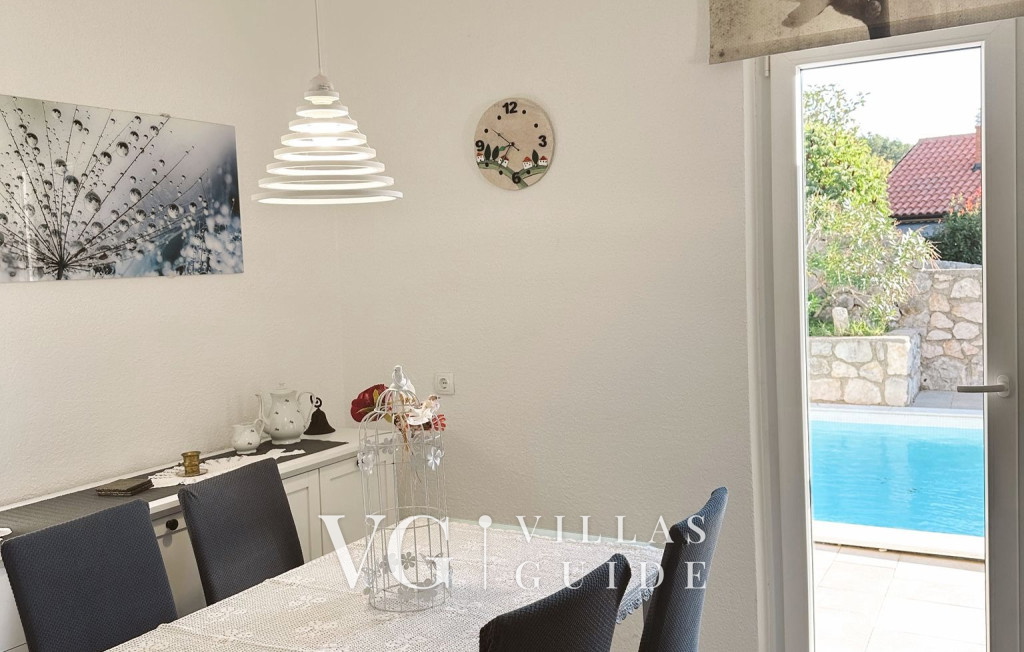 Villa Lucija with pool island Krk Kuhinja