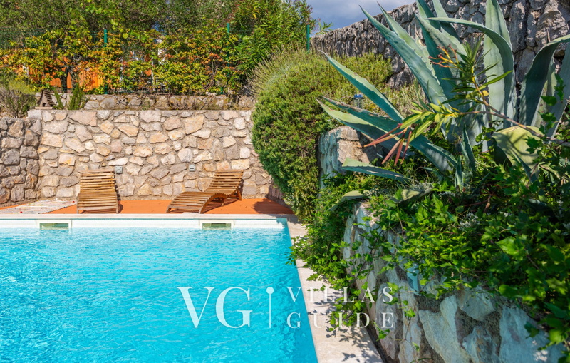 Villa Lucija with pool island Krk