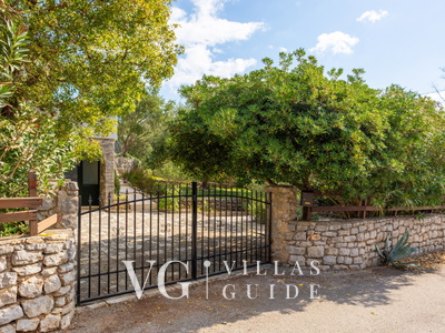 Villa Lucija with pool island Krk Giardino e esterni della proprietà