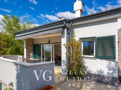 Villa Lucija with pool island Krk Giardino e esterni della proprietà