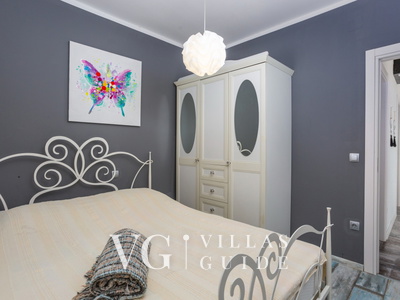 Villa Lucija with pool island Krk Camera da letto