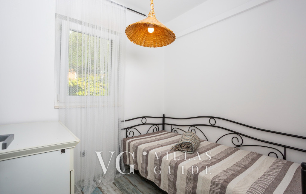 Villa Lucija with pool island Krk Camera da letto