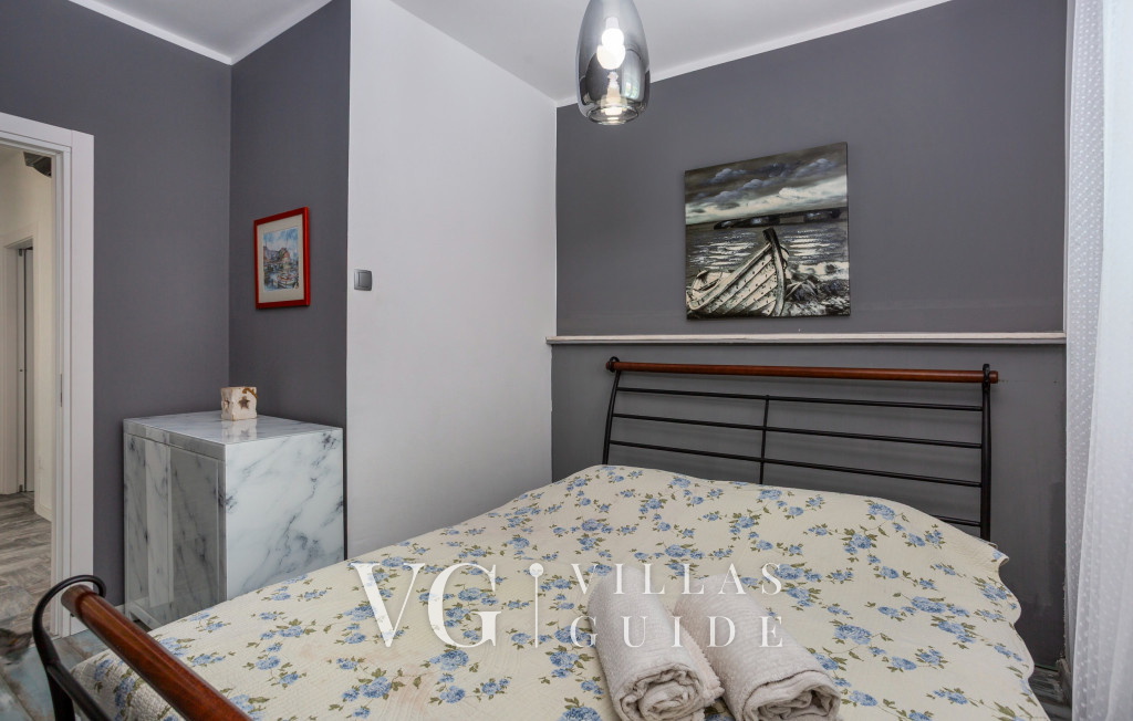 Villa Lucija with pool island Krk Camera da letto