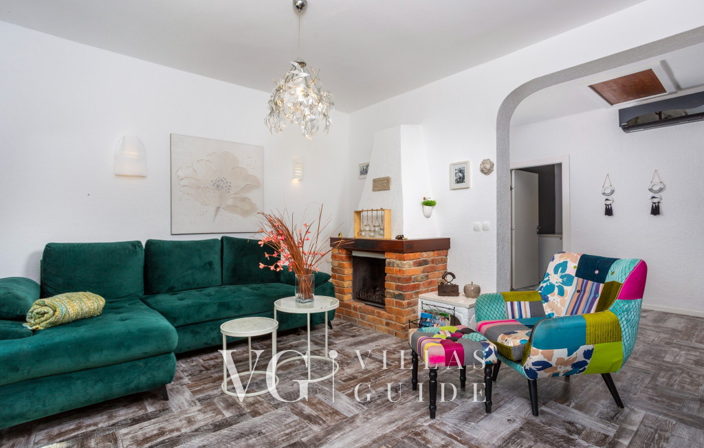 Villa Lucija with pool island Krk Soggiorno