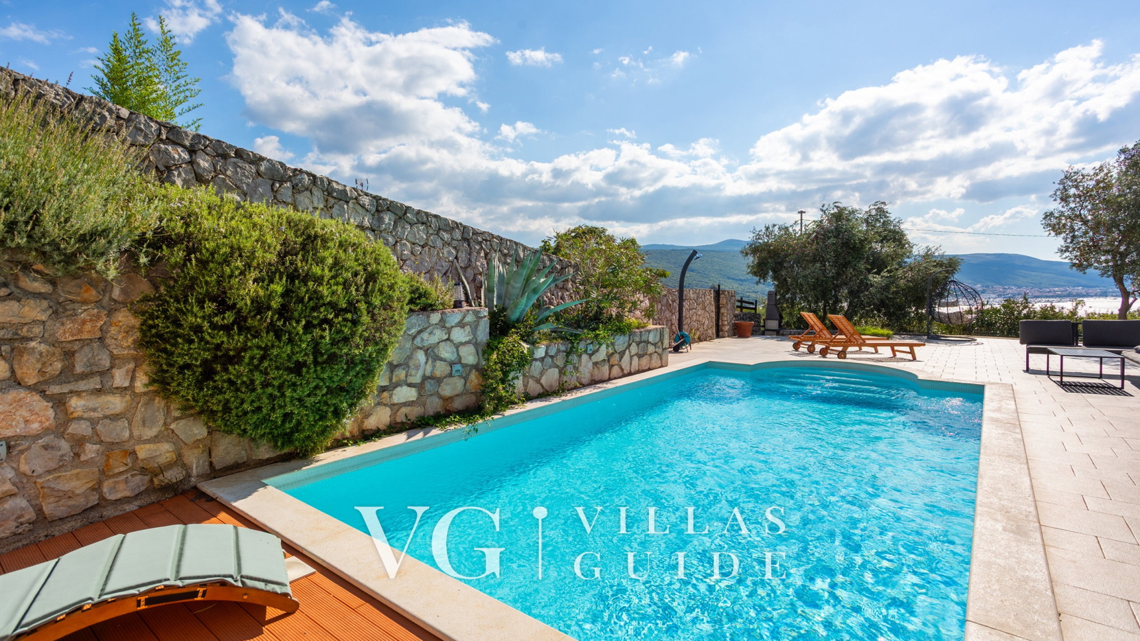 Villa Lucija with pool island Krk