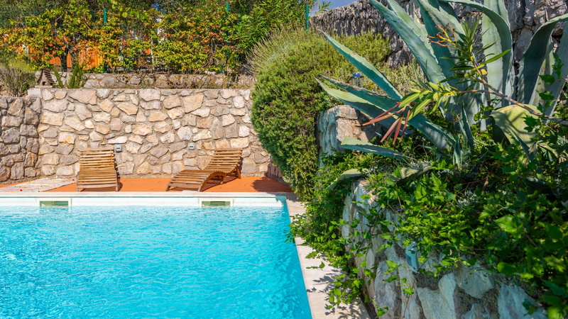 Villa Lucija with pool island Krk