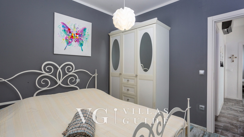 Villa Lucija with pool island Krk Camera da letto