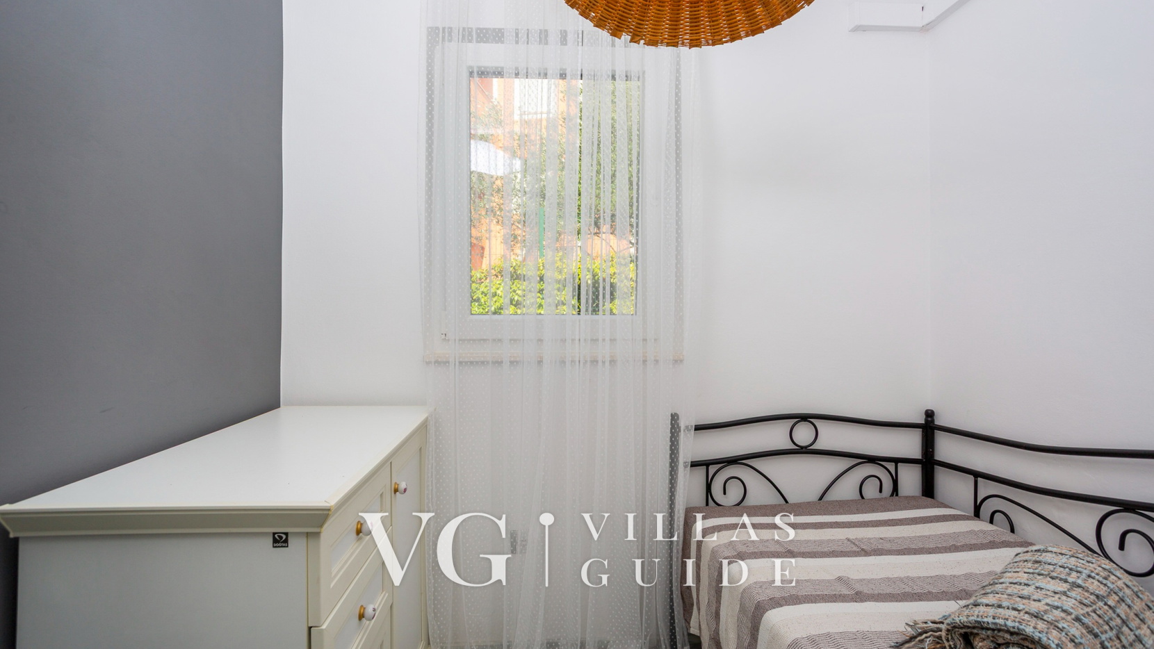 Villa Lucija with pool island Krk Camera da letto