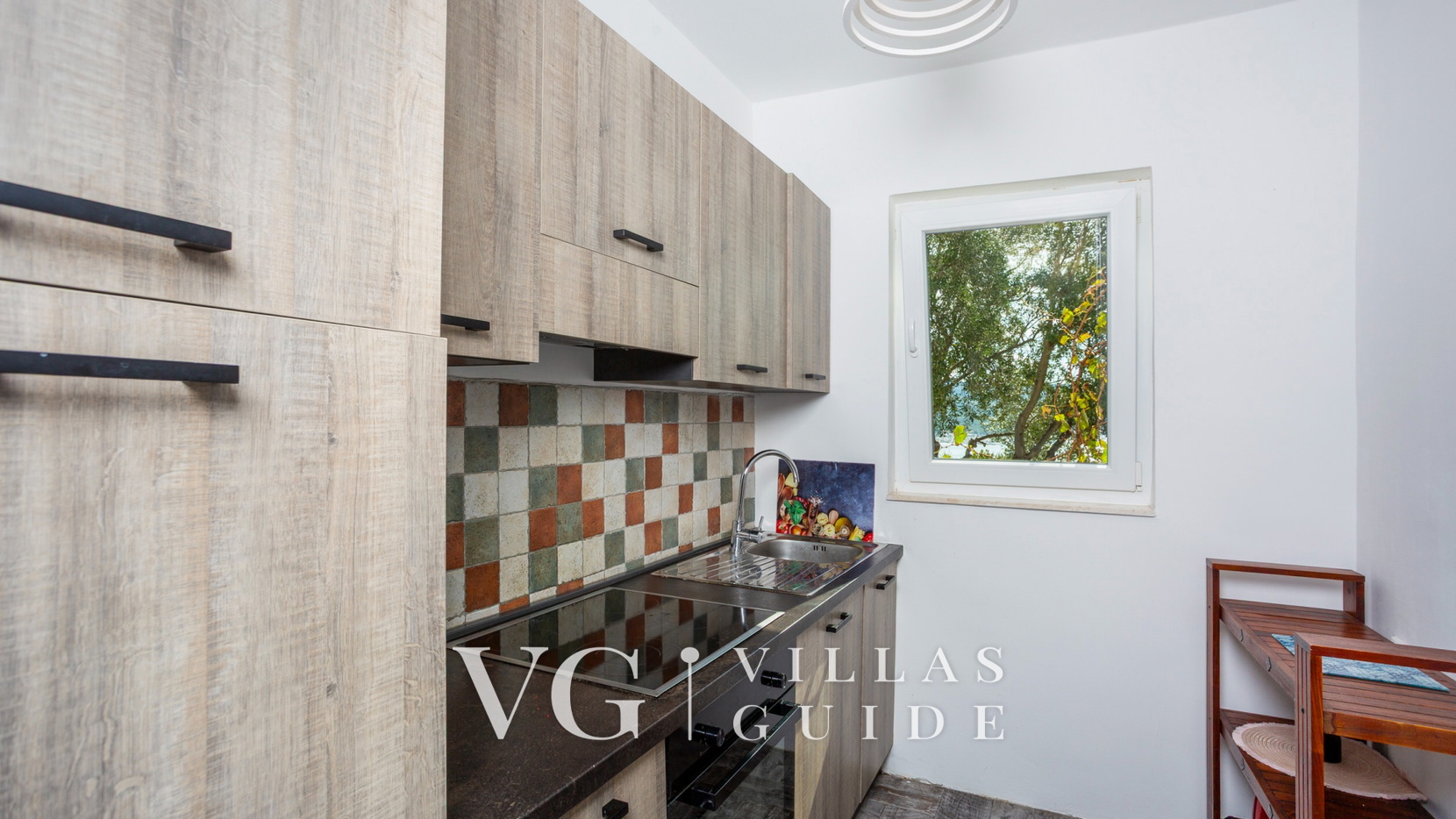 Villa Lucija with pool island Krk Cucina