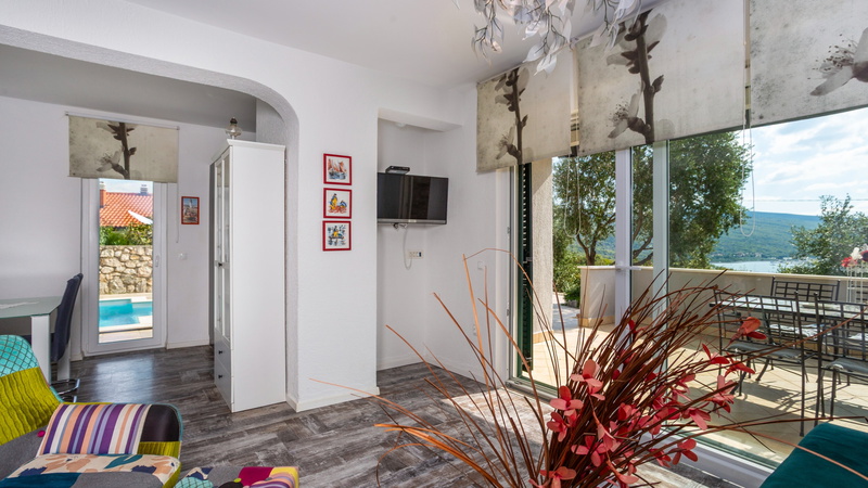 Villa Lucija with pool island Krk