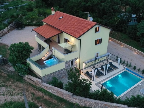 Villa Andrea with pool & whirpool Island Krk