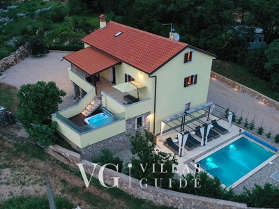 Villa Andrea with pool & whirpool Island Krk
